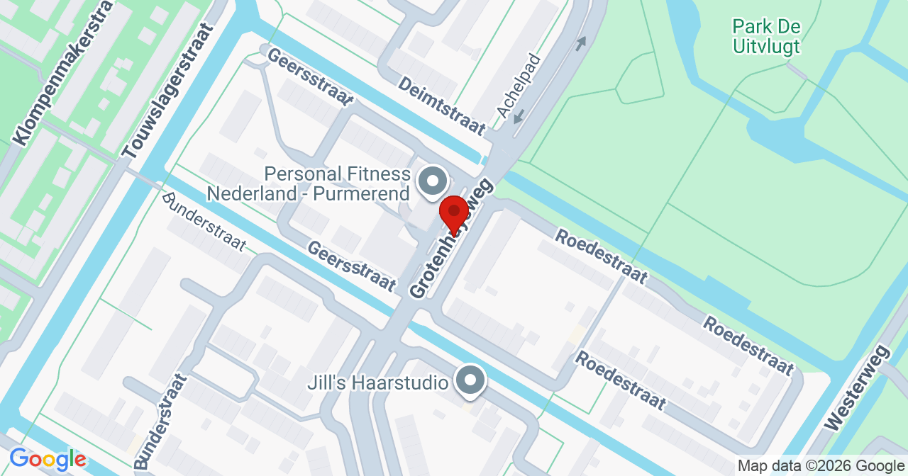 Kaart van het incident in Purmerend met de aanrijroutes van de gealarmeerde eenheden