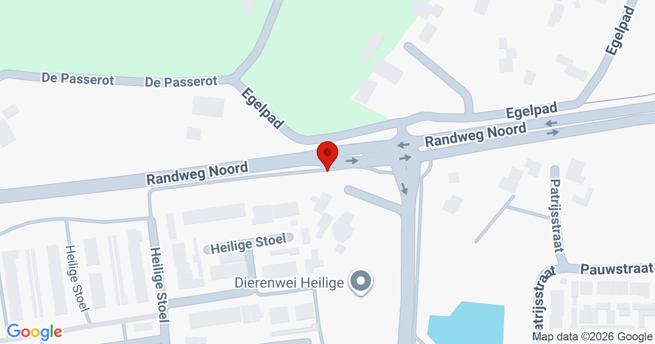 Kaart van het incident in Wijchen met de aanrijroutes van de gealarmeerde eenheden