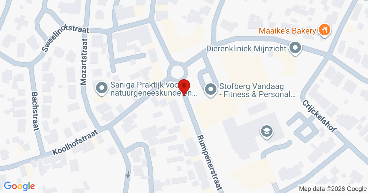 Kaart van het incident in Brunssum met de aanrijroutes van de gealarmeerde eenheden