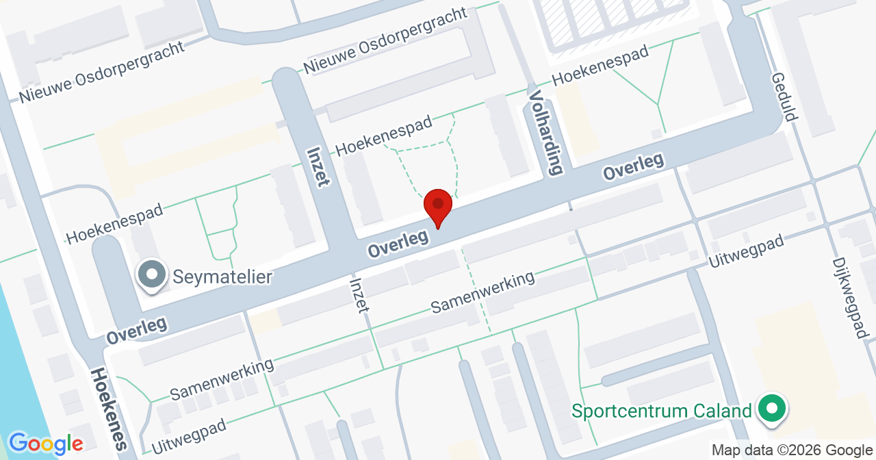 Kaart van het incident in Amsterdam met de aanrijroutes van de gealarmeerde eenheden