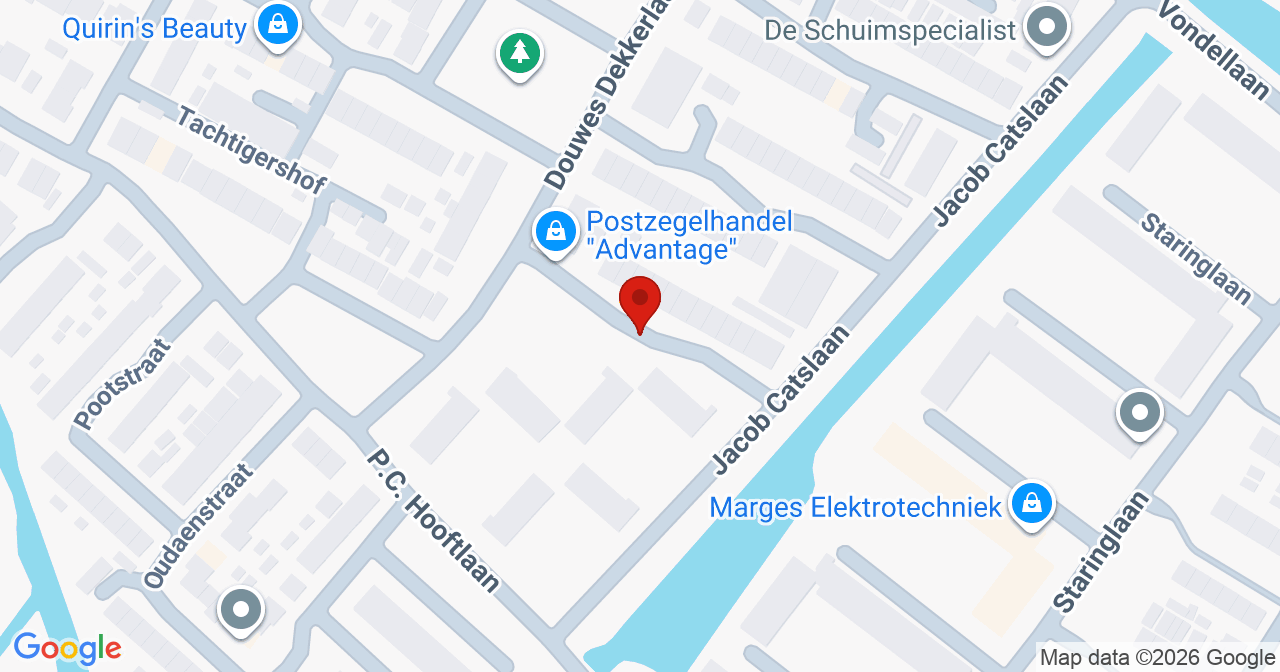 Kaart van het incident in Papendrecht met de aanrijroutes van de gealarmeerde eenheden
