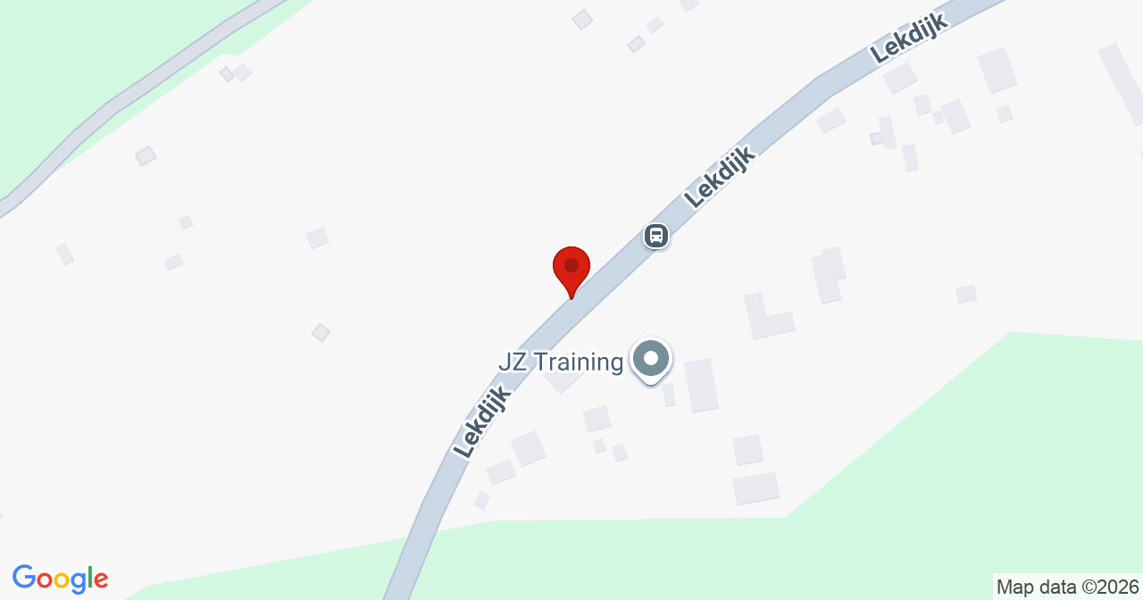 Kaart van het incident in Tienhoven aan de Lek met de aanrijroutes van de gealarmeerde eenheden