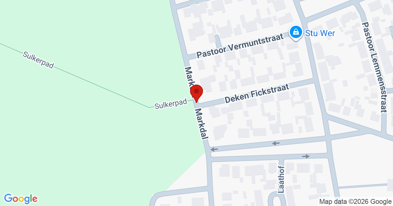 Kaart van het incident in Ulvenhout met de aanrijroutes van de gealarmeerde eenheden