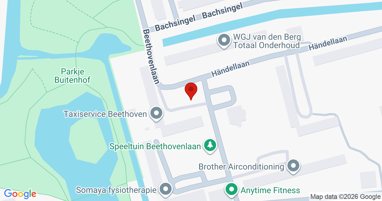 Kaart van het incident in Delft met de aanrijroutes van de gealarmeerde eenheden