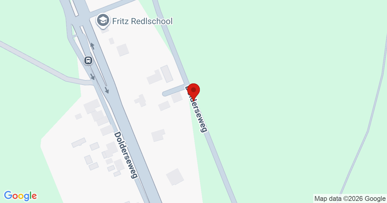 Kaart van het incident in Den Dolder met de aanrijroutes van de gealarmeerde eenheden