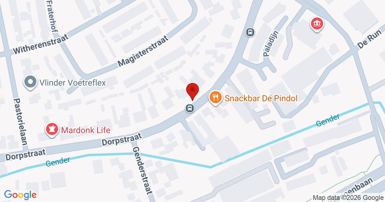 Kaart van het incident in Veldhoven met de aanrijroutes van de gealarmeerde eenheden