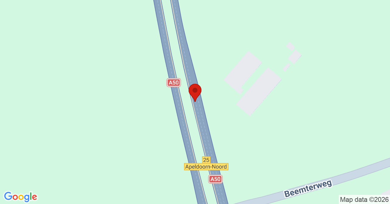 Kaart van het incident in Beemte Broekland met de aanrijroutes van de gealarmeerde eenheden