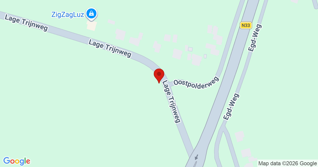 Kaart van het incident in Spijk met de aanrijroutes van de gealarmeerde eenheden