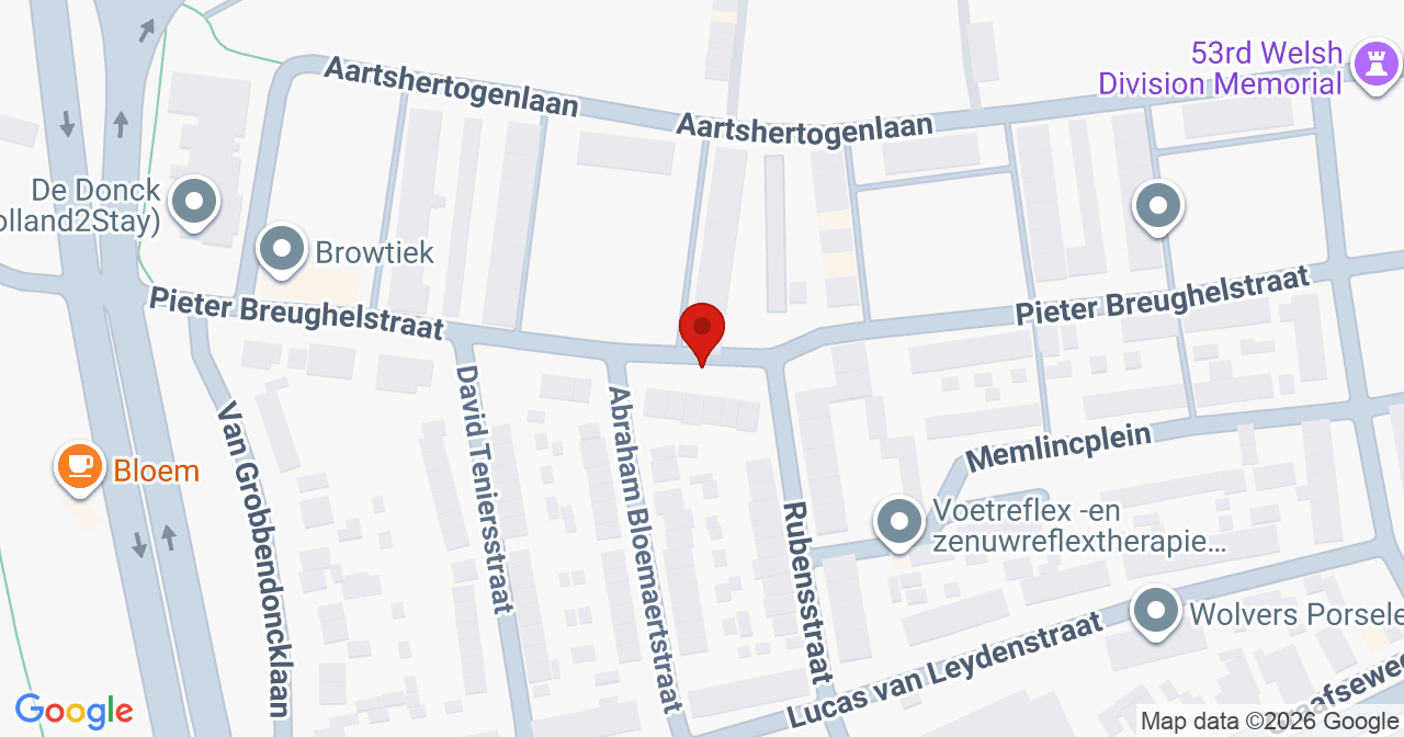 Kaart van het incident in 's-Hertogenbosch met de aanrijroutes van de gealarmeerde eenheden