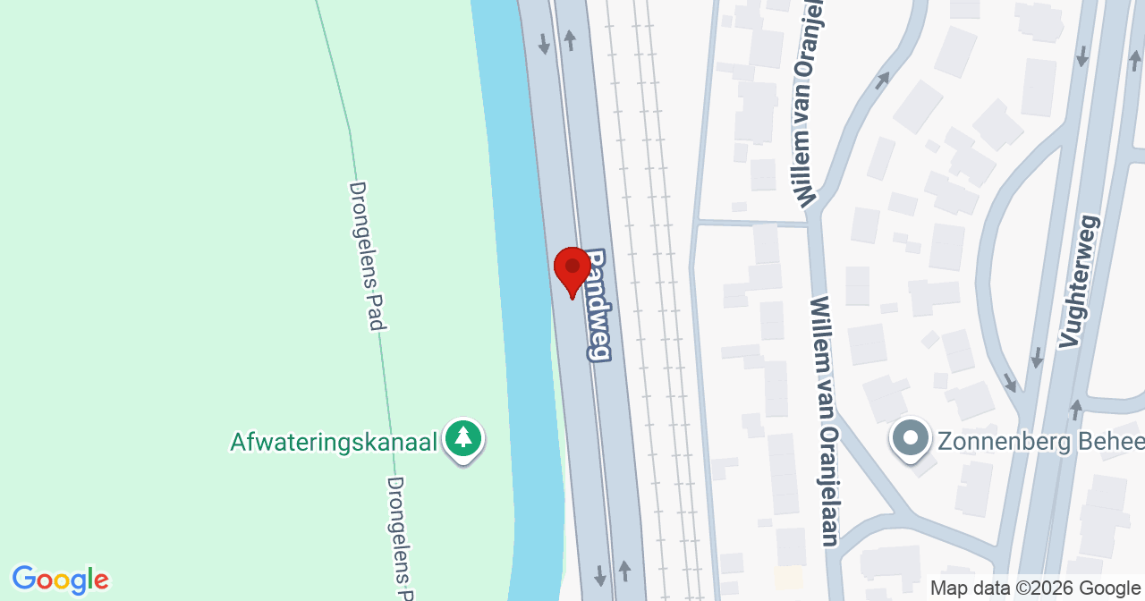 Kaart van het incident in 's-Hertogenbosch met de aanrijroutes van de gealarmeerde eenheden