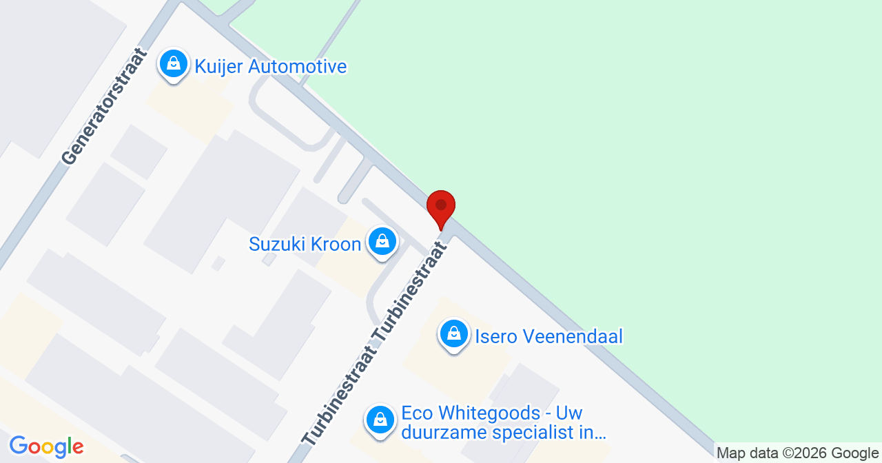 Kaart van het incident in Veenendaal met de aanrijroutes van de gealarmeerde eenheden