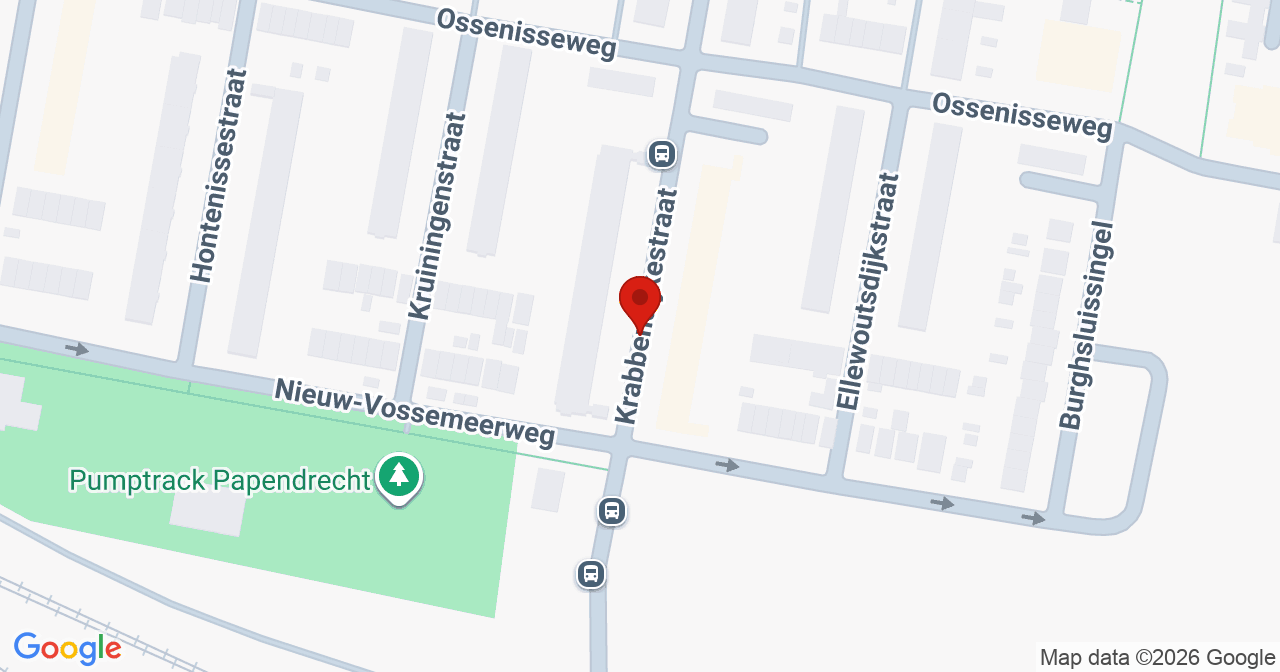 Kaart van het incident in Rotterdam met de aanrijroutes van de gealarmeerde eenheden