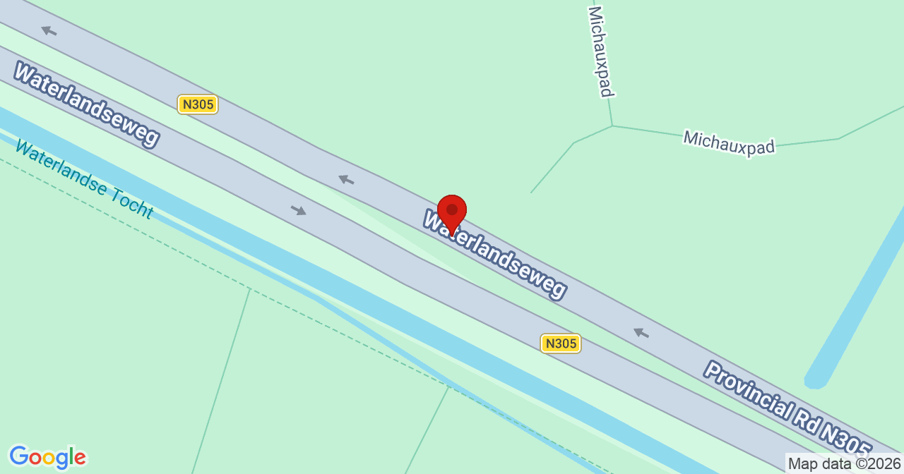 Kaart van het incident in Almere met de aanrijroutes van de gealarmeerde eenheden