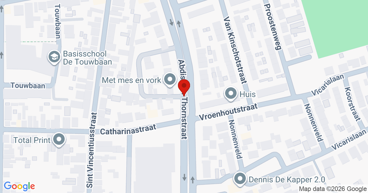 Kaart van het incident in Oosterhout NB met de aanrijroutes van de gealarmeerde eenheden