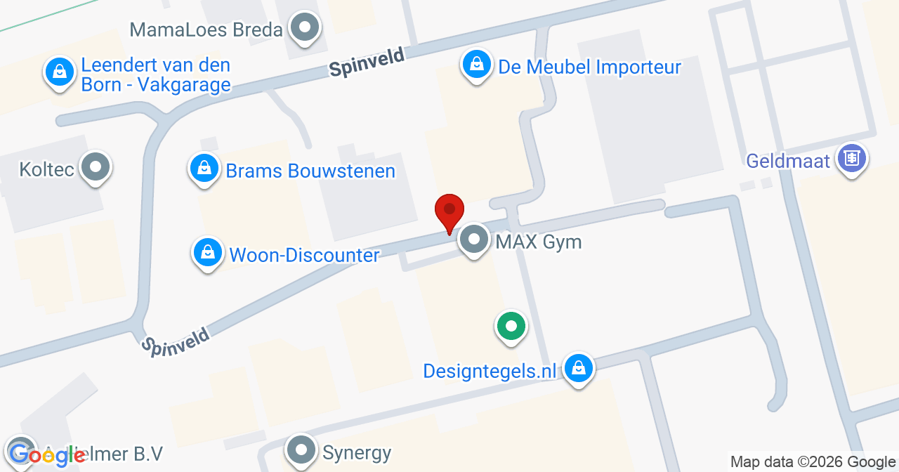 Kaart van het incident in Breda met de aanrijroutes van de gealarmeerde eenheden