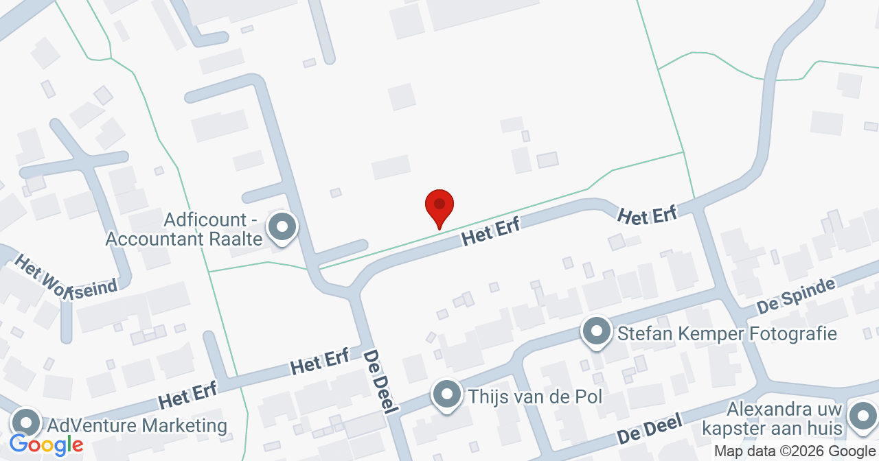 Kaart van het incident in Raalte met de aanrijroutes van de gealarmeerde eenheden