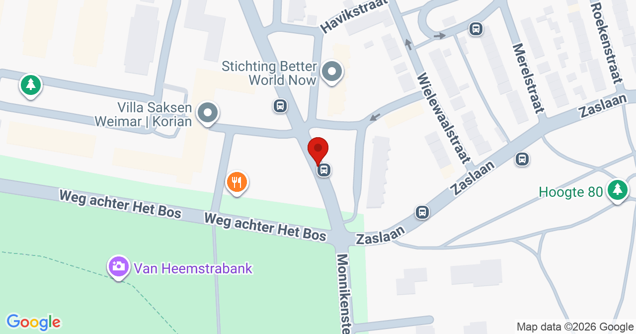 Kaart van het incident in Arnhem met de aanrijroutes van de gealarmeerde eenheden