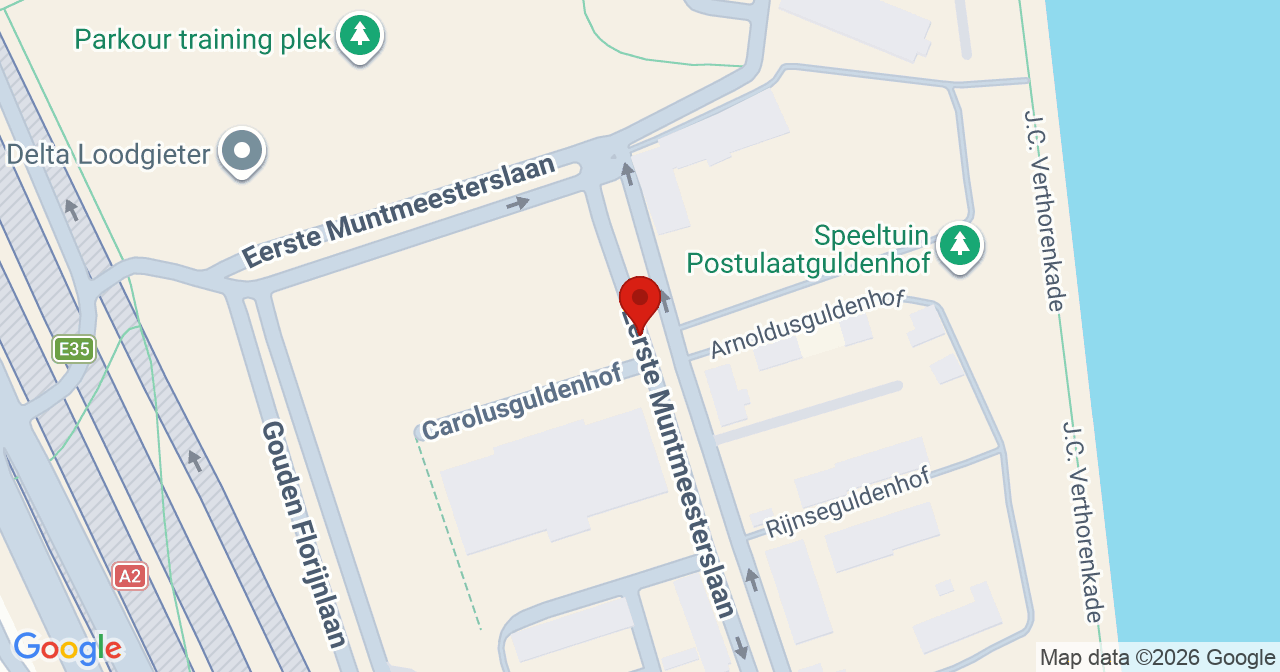 Kaart van het incident in Utrecht met de aanrijroutes van de gealarmeerde eenheden