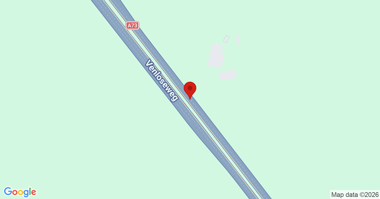 Kaart van het incident in Oirlo met de aanrijroutes van de gealarmeerde eenheden