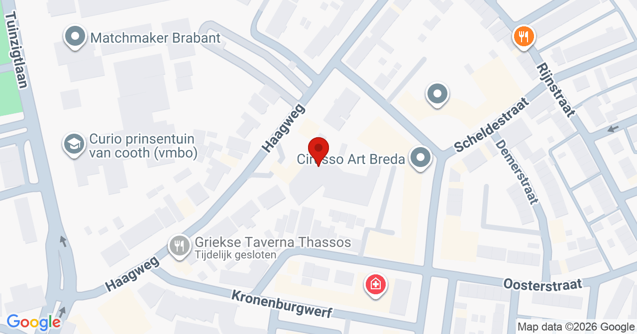 Kaart van het incident in Dorst met de aanrijroutes van de gealarmeerde eenheden