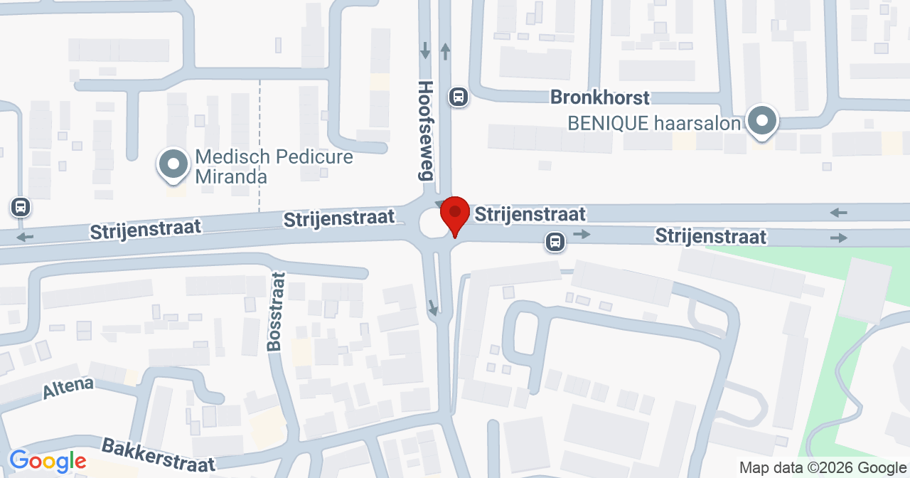 Kaart van het incident in Oosterhout NB met de aanrijroutes van de gealarmeerde eenheden