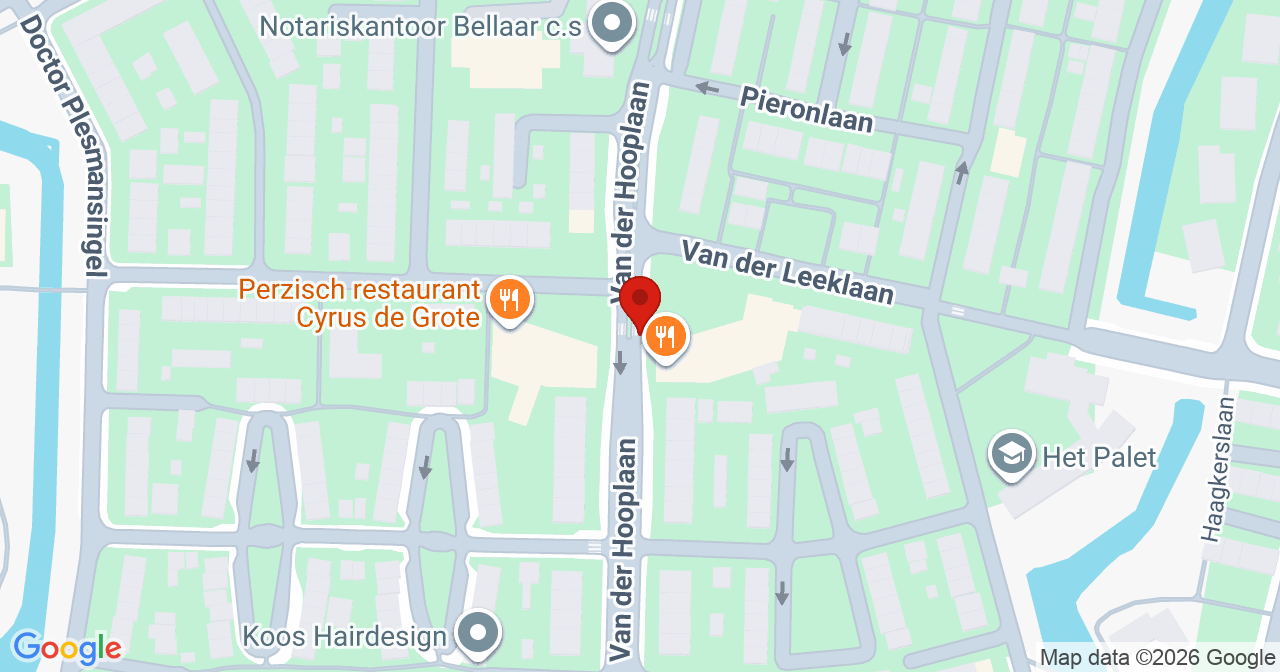 Kaart van het incident in Amstelveen met de aanrijroutes van de gealarmeerde eenheden