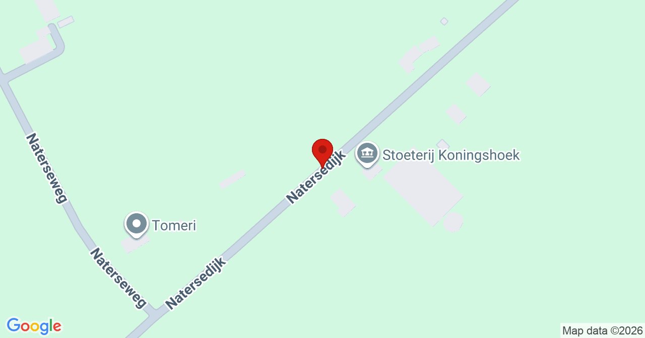 Kaart van het incident in Rockanje met de aanrijroutes van de gealarmeerde eenheden
