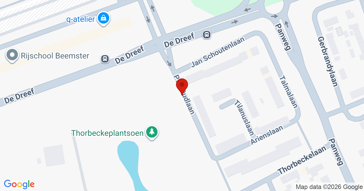 Kaart van het incident in Zeist met de aanrijroutes van de gealarmeerde eenheden