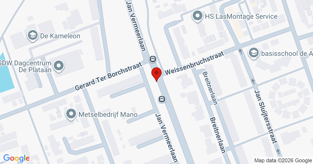 Kaart van het incident in Roosendaal met de aanrijroutes van de gealarmeerde eenheden