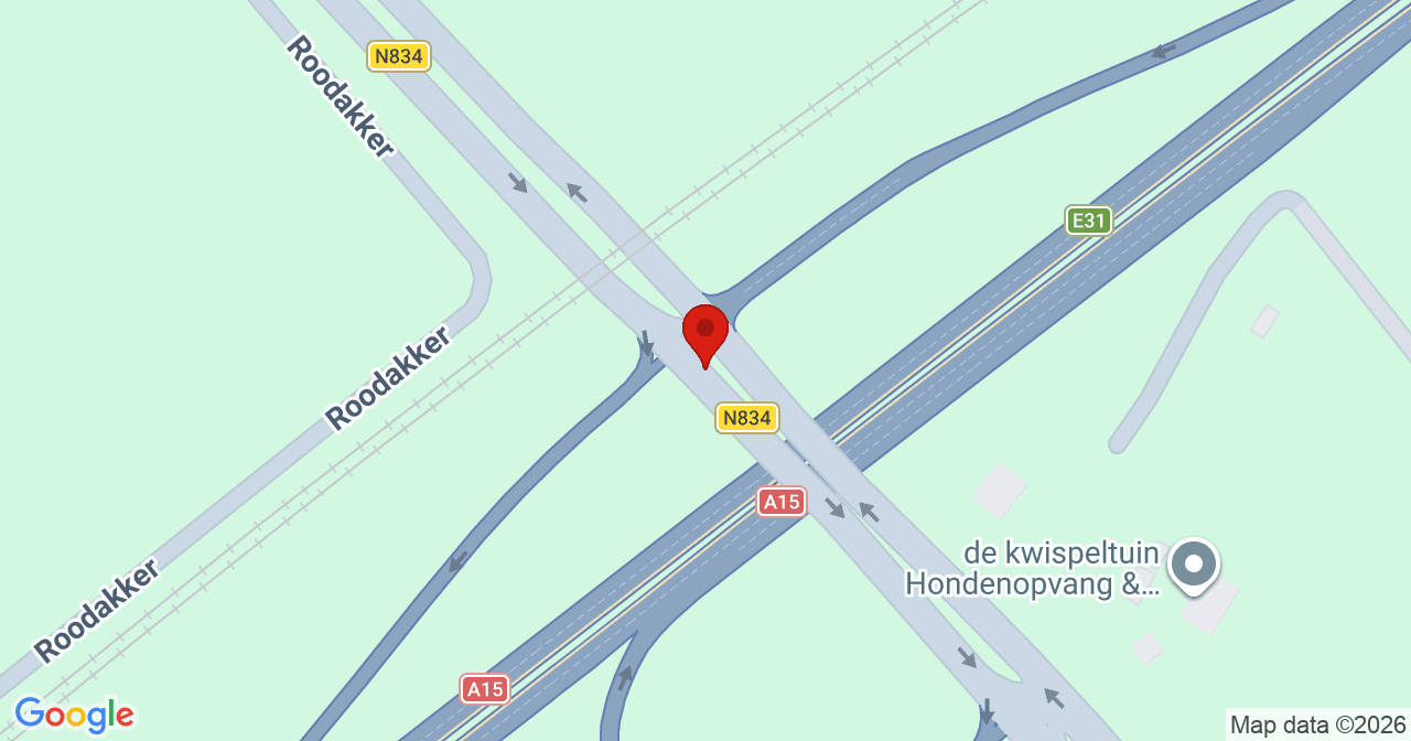 Kaart van het incident in Buren met de aanrijroutes van de gealarmeerde eenheden