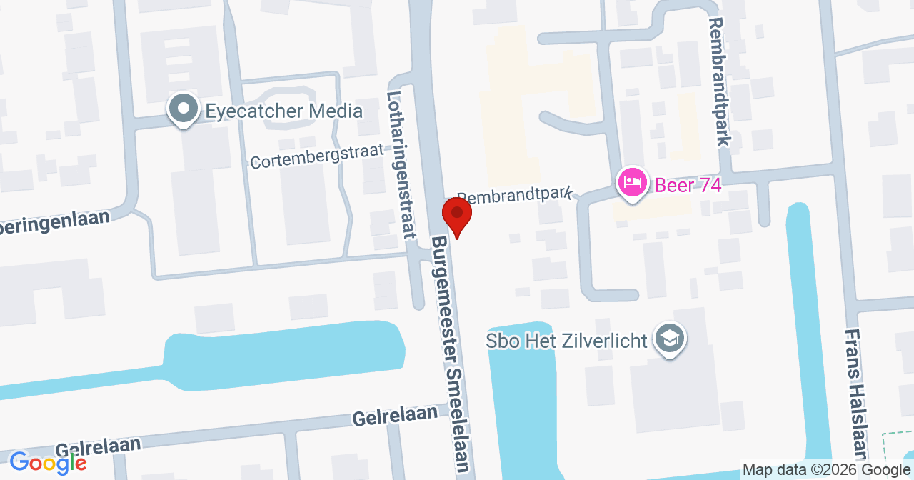 Kaart van het incident in Waalwijk met de aanrijroutes van de gealarmeerde eenheden