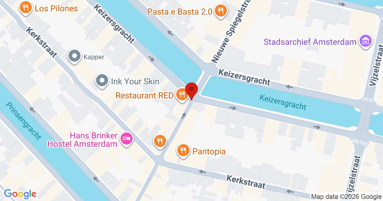 Kaart van het incident in Amsterdam met de aanrijroutes van de gealarmeerde eenheden