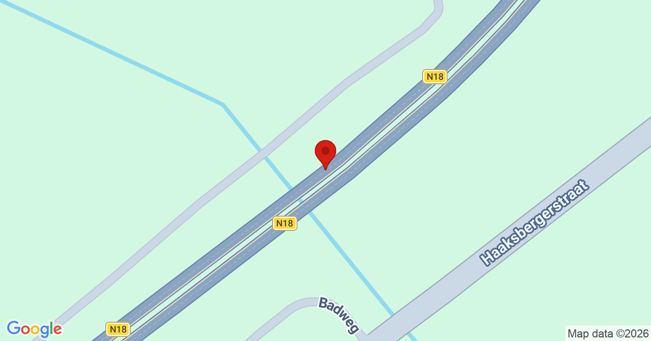 Kaart van het incident in Enschede met de aanrijroutes van de gealarmeerde eenheden