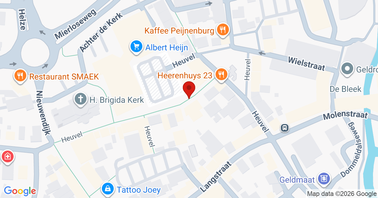 Kaart van het incident in Geldrop met berekende routes vanaf gealarmeerde posten