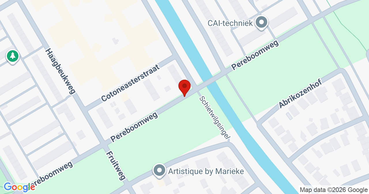 Kaart van het incident in Almere met berekende routes vanaf gealarmeerde posten