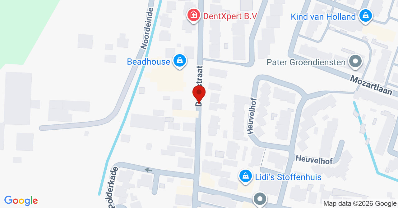 Kaart van het incident in Waddinxveen met berekende routes vanaf gealarmeerde posten