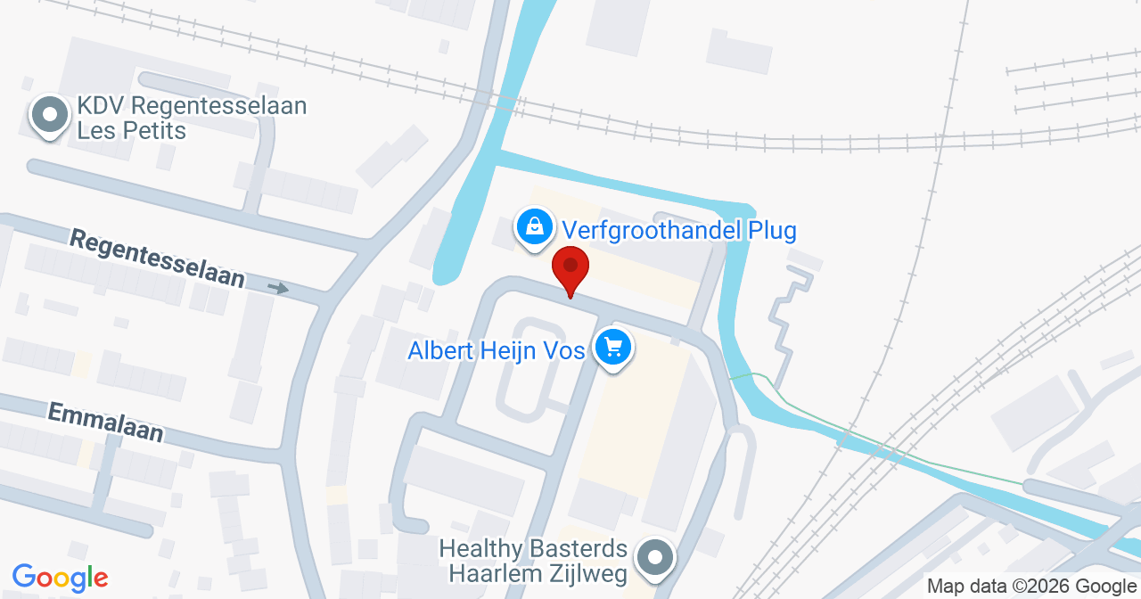 Kaart van het incident in Haarlem met berekende routes vanaf gealarmeerde posten
