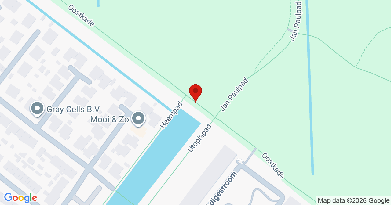 Kaart van het incident in Zoetermeer met berekende routes vanaf gealarmeerde posten