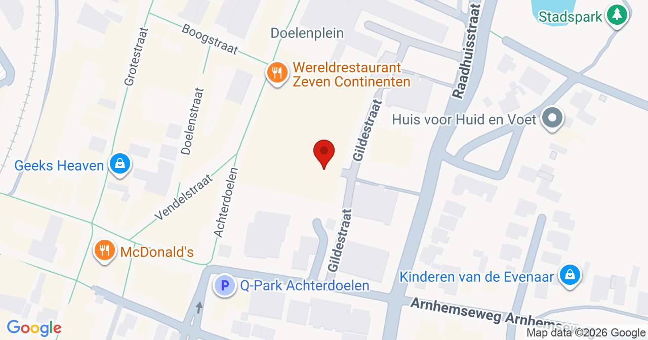 Kaart van het incident in Ede met berekende routes vanaf gealarmeerde posten