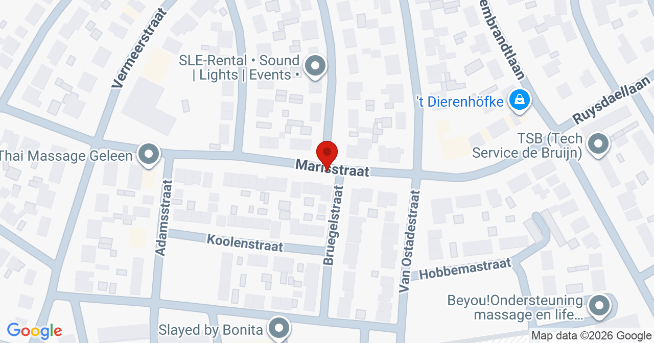 Kaart van het incident in Geleen met berekende routes vanaf gealarmeerde posten