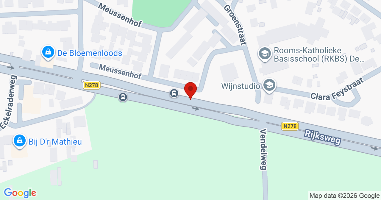 Kaart van het incident in Cadier en Keer met berekende routes vanaf gealarmeerde posten