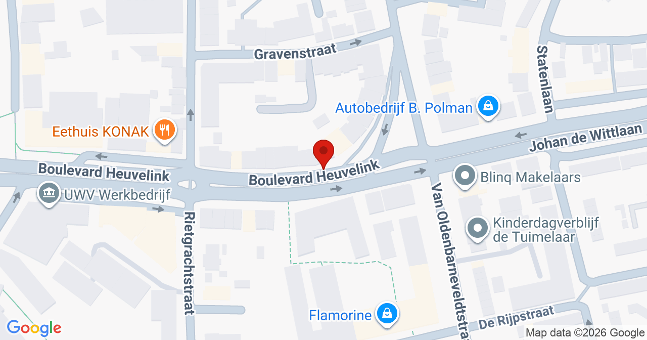 Kaart van het incident in Arnhem met berekende routes vanaf gealarmeerde posten