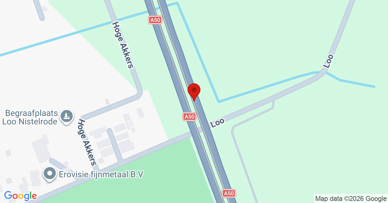 Kaart van het incident in Nistelrode met berekende routes vanaf gealarmeerde posten