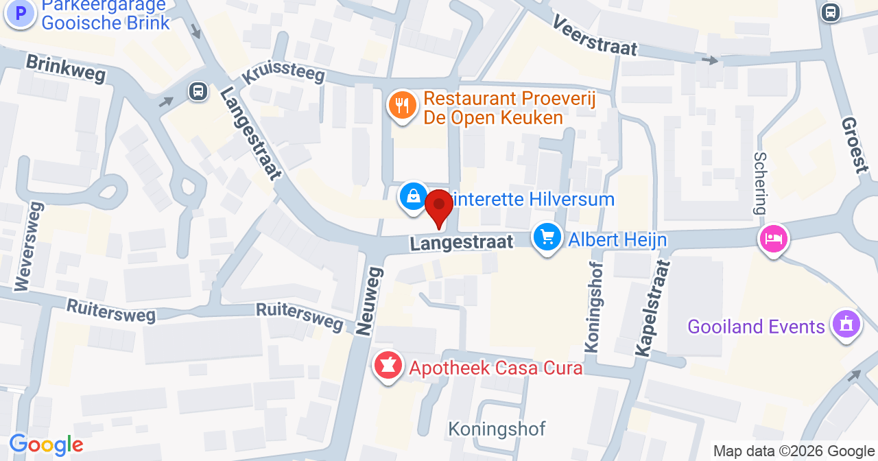 Kaart van het incident in Hilversum met berekende routes vanaf gealarmeerde posten