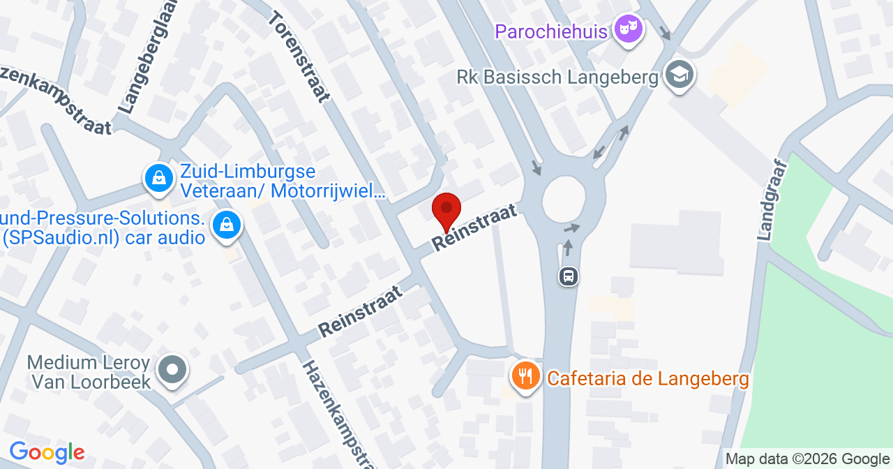 Kaart van het incident in Brunssum met berekende routes vanaf gealarmeerde posten