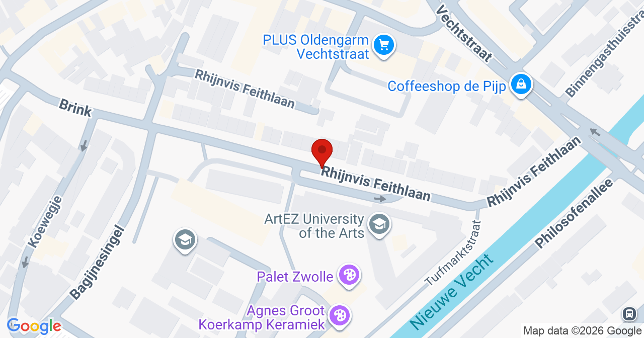 Kaart van het incident in Zwolle met berekende routes vanaf gealarmeerde posten