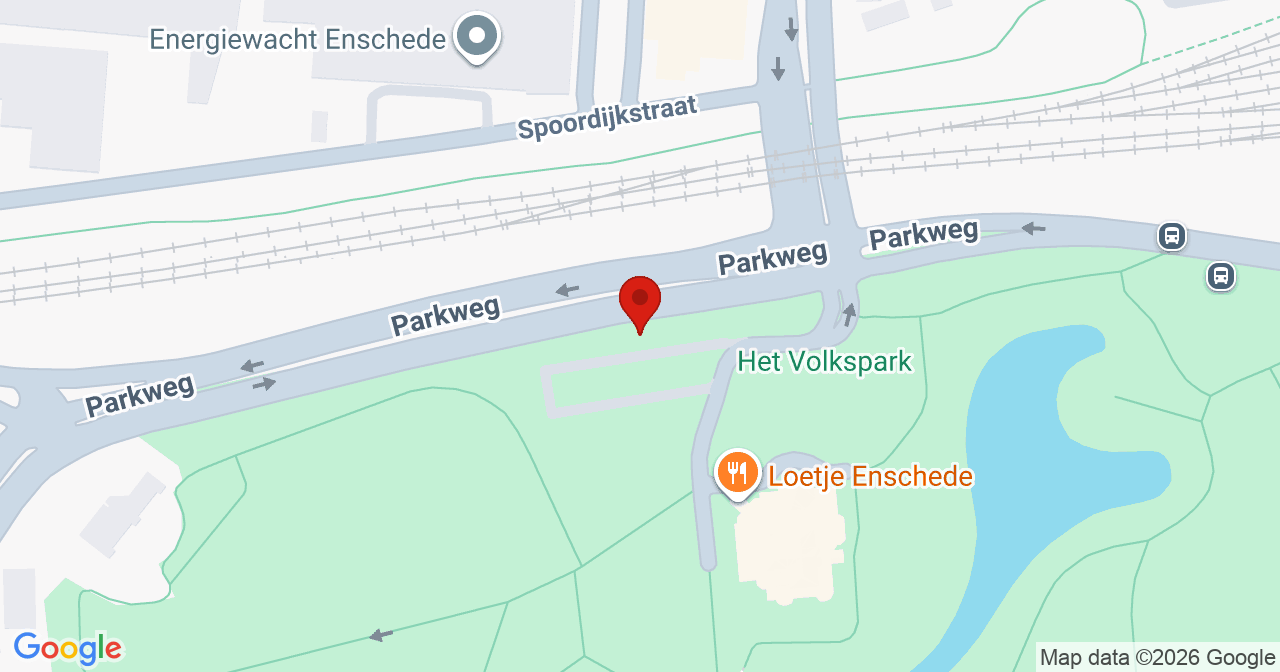 Kaart van het incident in Enschede met berekende routes vanaf gealarmeerde posten