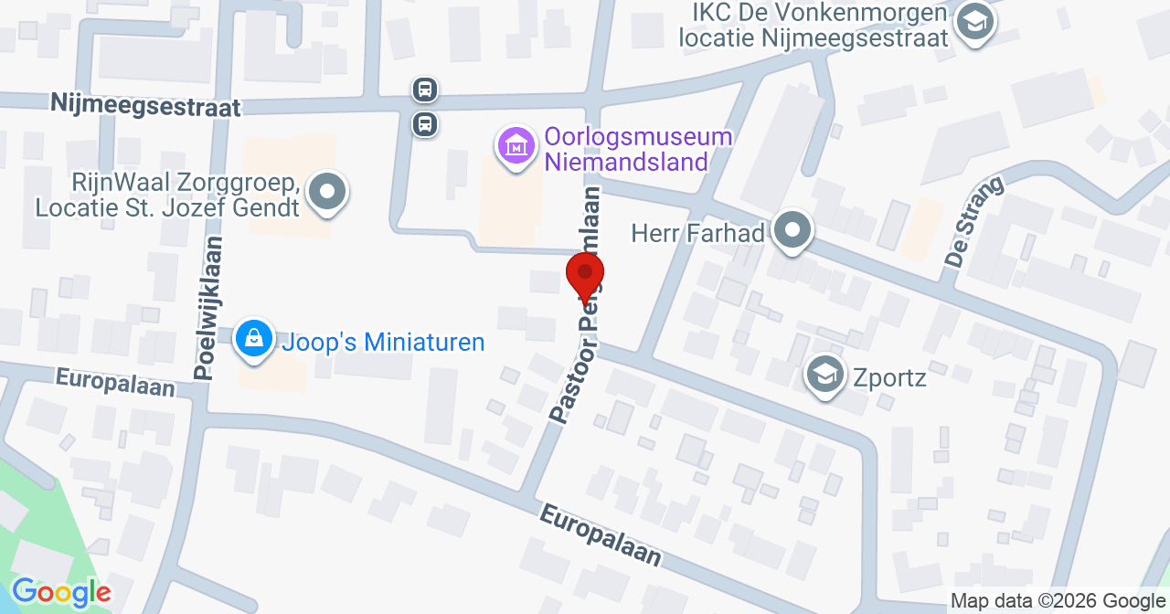 Kaart van het incident in Gendt met berekende routes vanaf gealarmeerde posten