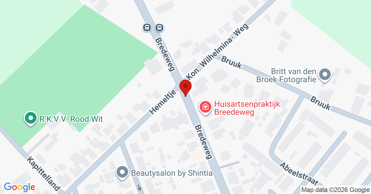 Kaart van het incident in Groesbeek met berekende routes vanaf gealarmeerde posten