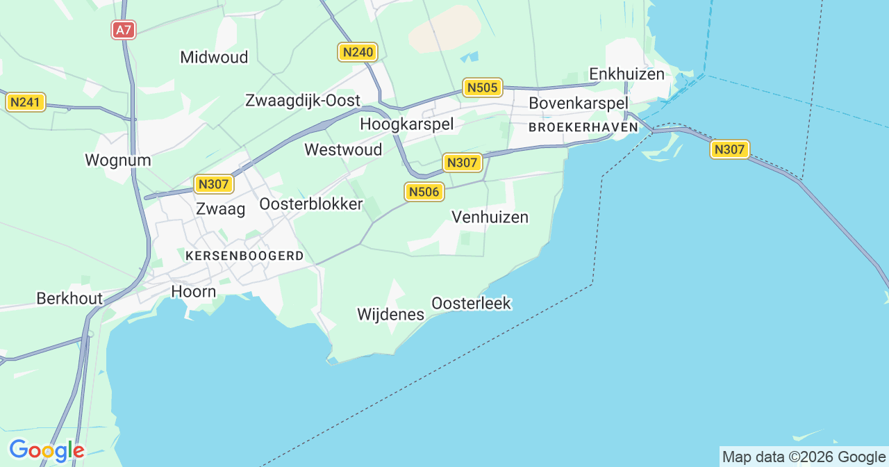 Kaart van het incident in Hem met berekende routes vanaf gealarmeerde posten